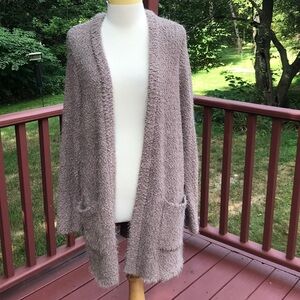 NWT! TORRID 2X toffee brown open eyelash cardigan